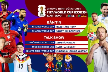 Sống trọn từng nhịp đập FIFA World Cup 2026 cùng chuỗi chương trình đồng hành trên VTVcab