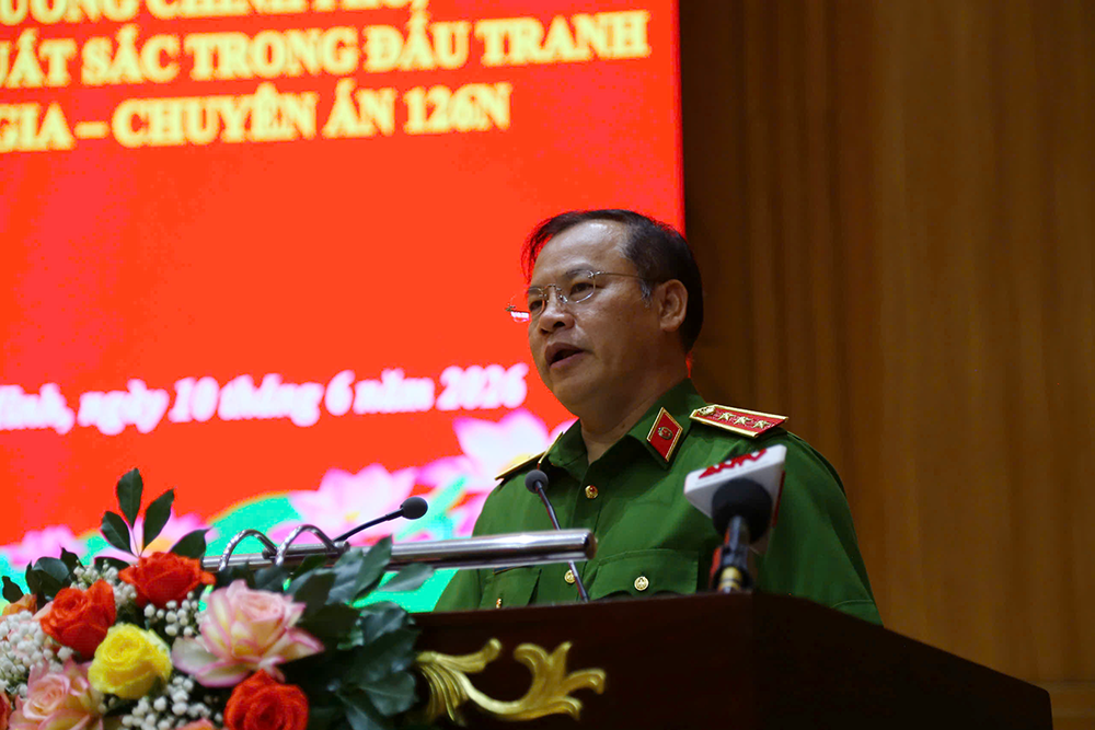 Thượng tướng Nguyễn Văn Long - Thứ trưởng Bộ Công an. Ảnh: Linh An
