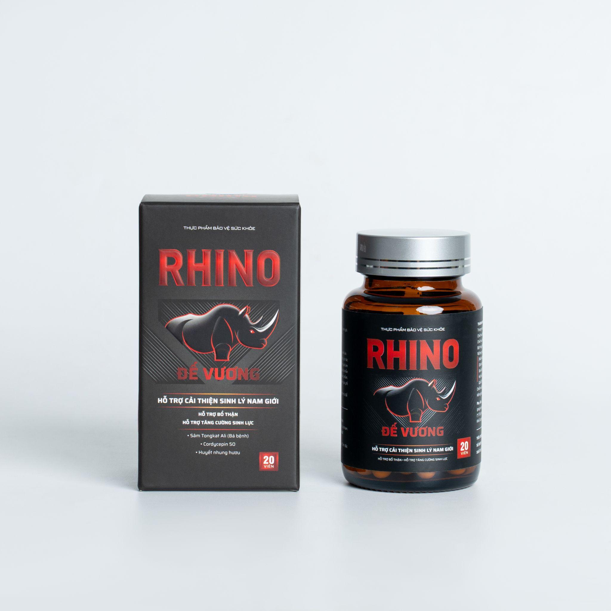 RHINO Đế Vương được coi là giải pháp mới trong cải thiện toàn diện sức khoẻ cho nam giới