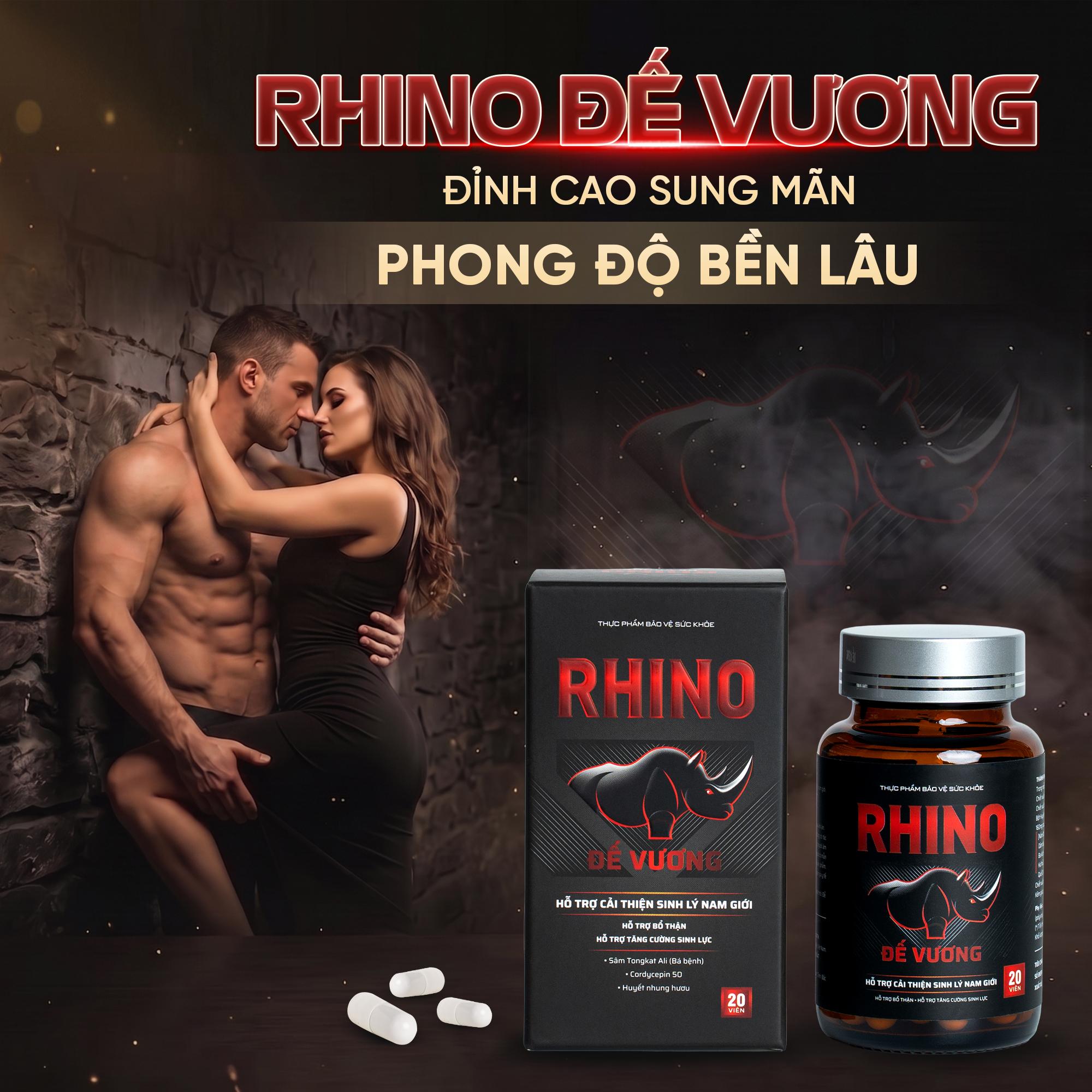 RHINO Đế Vương được ưu tiên lựa chọn vì dễ mang đi mọi nơi