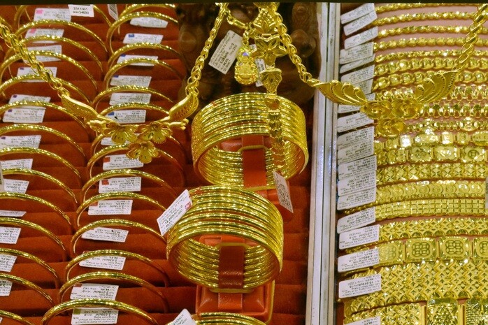 Giá vàng hôm nay "bốc hơi" rất mạnh