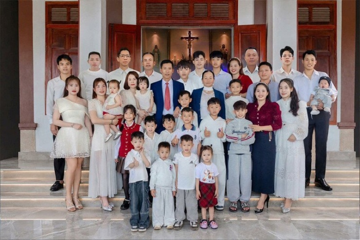 Đại gia đình ông Trí&nbsp;