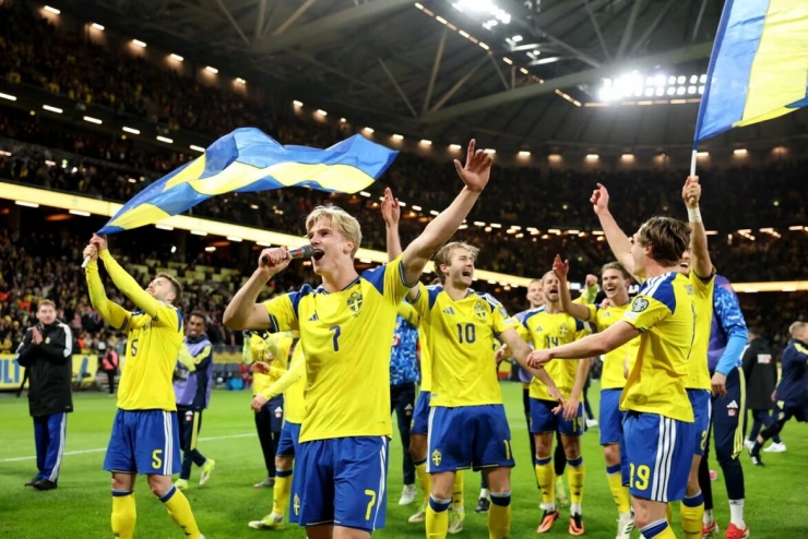 Thụy Điển quyết tâm tiến sâu ở World Cup 2026 (Ảnh: FIFA).