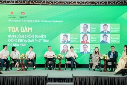 Vinamilk là doanh nghiệp sữa duy nhất được mời tham gia phiên tọa đàm về giảm phát thải khí nhà kính