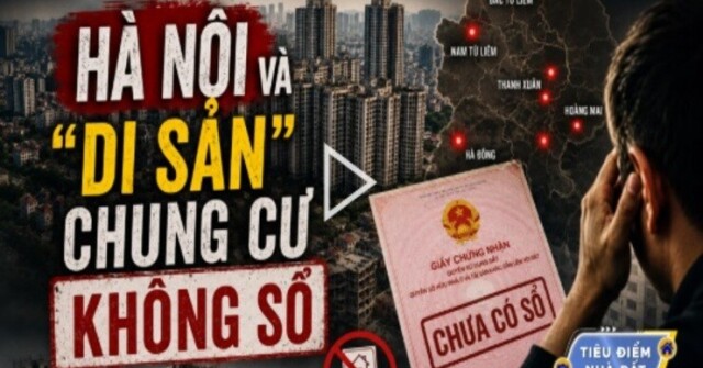Tiêu điểm Nhà đất: Hà Nội và “di sản” hàng trăm chung cư không sổ sẽ giải quyết ra sao?