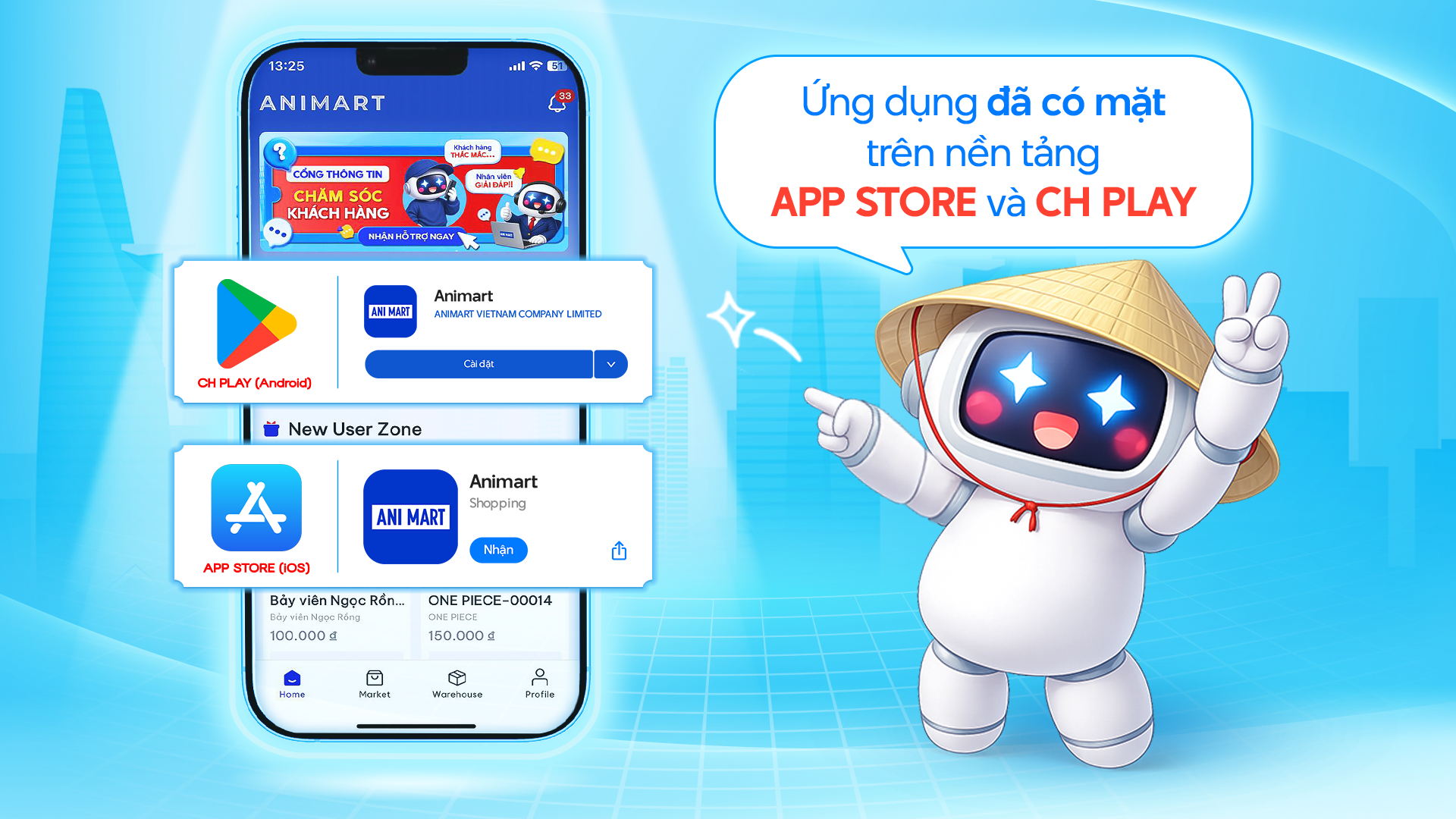 Ani Mart phát hành chính thức ứng dụng cùng tên