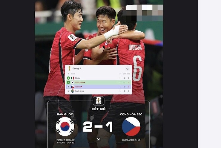 World Cup 2026: Ngược dòng CH Séc, dân mạng gọi ĐT Hàn Quốc là "niềm tự hào châu Á"