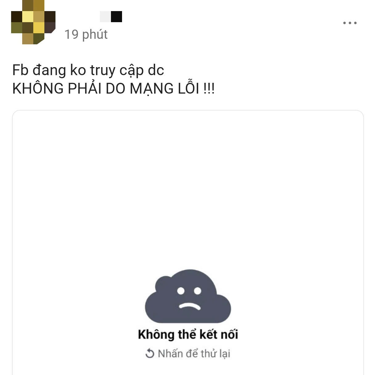 Rất nhiều phản ánh được đăng tải trên mạng xã hội khác.