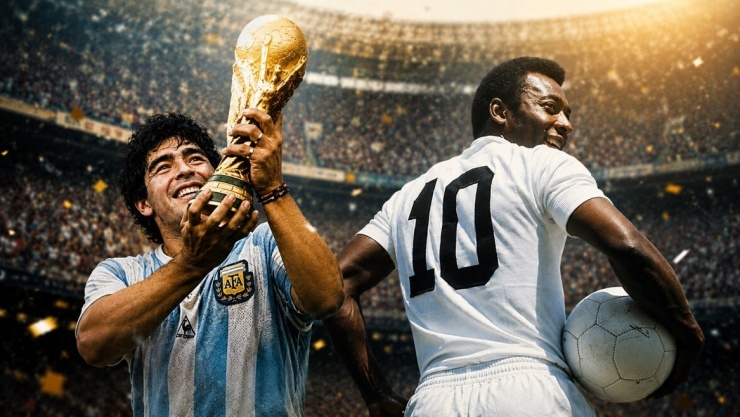 Pelé và Maradona: Khi World Cup tạo ra những vị thánh của văn hóa đại chúng - 1