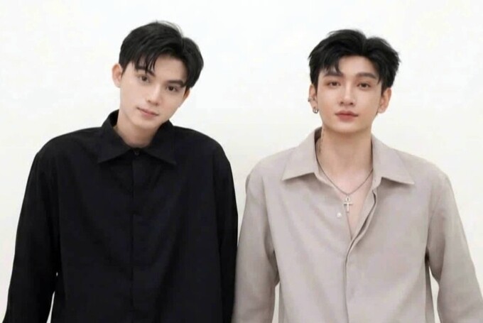 Nguyễn Nhật Duy và Nguyễn Văn Hoàng. Ảnh: TikTok Nhật Duy - Nhật Hoàng.