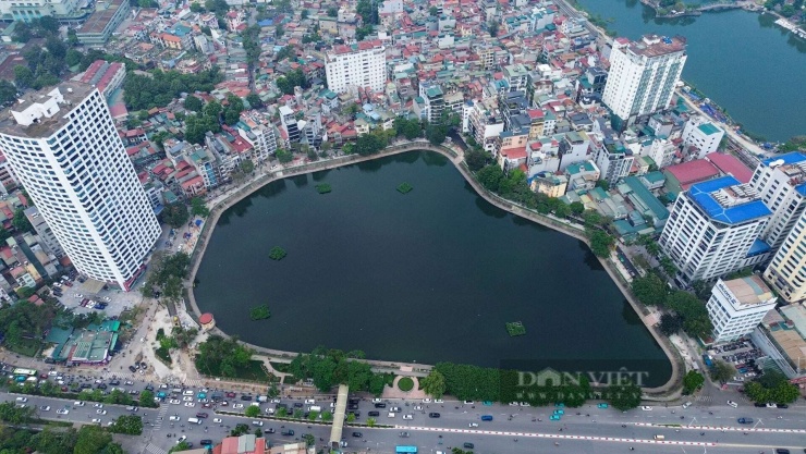 Một góc&nbsp;phường Giảng Võ. Ảnh: Phạm Hưng
