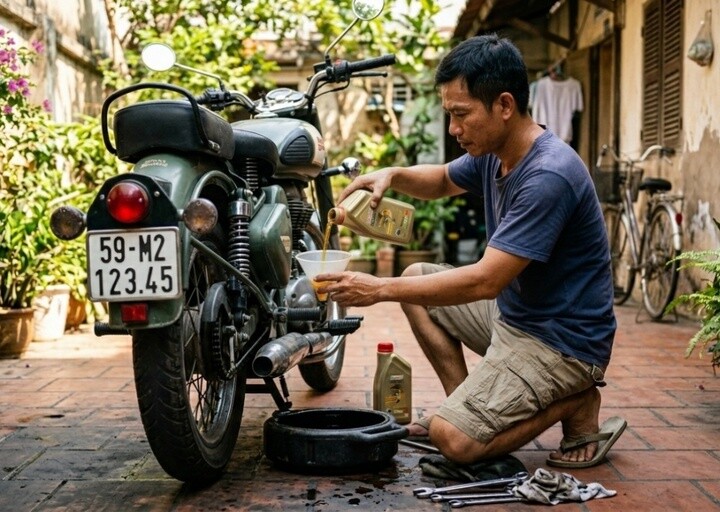 Thay dầu nhớt định kỳ giúp tiết kiệm xăng hơn.