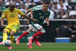 Trực tiếp bóng đá Mexico - Nam Phi: Đến lượt Mexico bị thẻ đỏ (World Cup 2026) (Hết giờ)