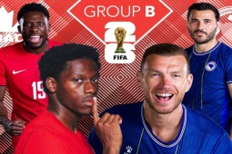 Trực tiếp bóng đá Canada - Bosnia: Chủ nhà đi tìm chiến thắng lịch sử (World Cup)