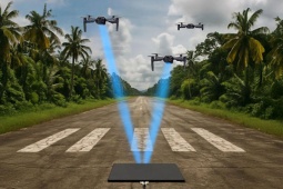 Bí mật của bầy drone mới của Mỹ: Tự sạc không dây và không bao giờ hạ cánh