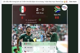 [World Cup 2026] Dân mạng sau trận Mexico - Nam Phi: "2 bàn thắng, 3 thẻ đỏ và vô vàn cảm xúc"