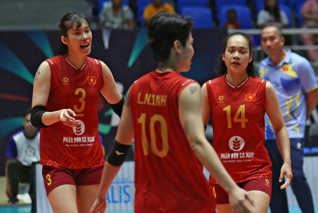 Video bóng chuyền ĐT nữ Việt Nam - Kazakhstan: Kinh điển 5 set (AVC Nations Cup)