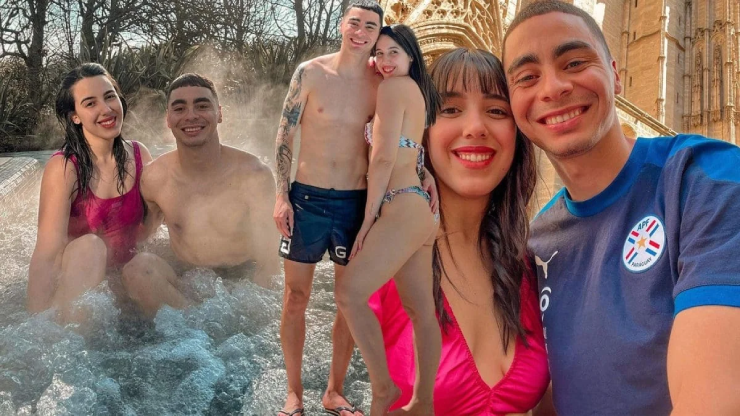 Miguel Almirón và nửa kia xinh đẹp