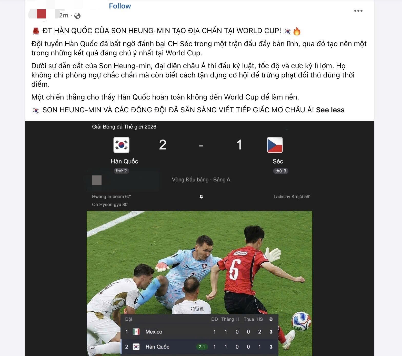 SongHeung-Min và các đồng đội đã sẵn sàng đại diện châu Á viết tiếp giấc mơ tại World Cup 2026.