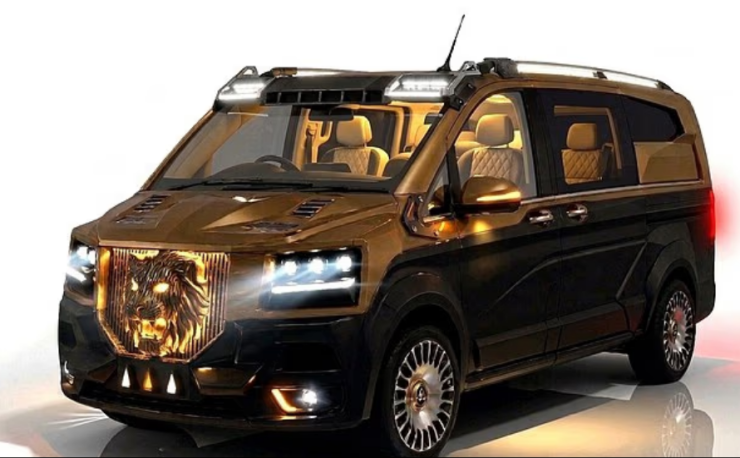 MPV bọc thép Shere Khan Pullman. 