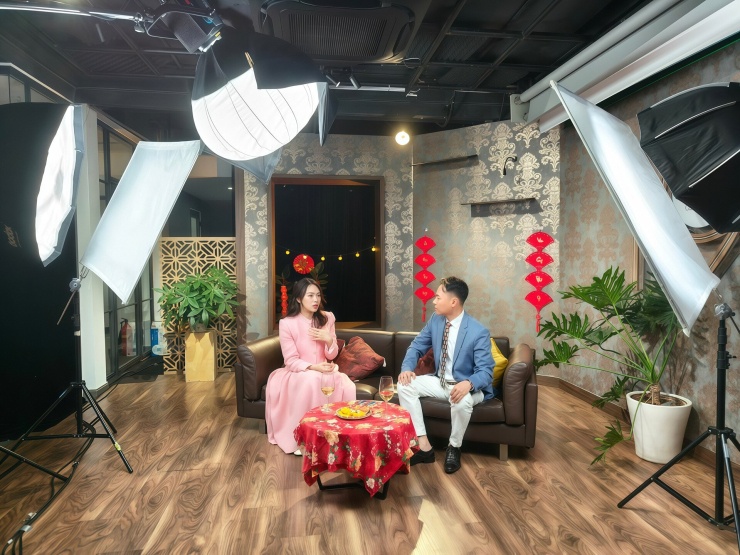 Nhà Mỹ Tâm còn có studio riêng. Ảnh: Chụp màn hình 