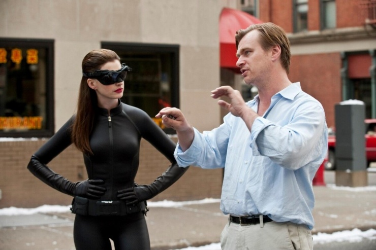 Vai Catwoman trong "The Dark Knight Rises" đánh dấu lần hợp tác đầu tiên giữa Anne Hathaway và Christopher Nolan.