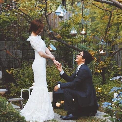 Bae Yong Joon khi cưới vợ. Ảnh: Nate
