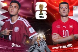 Trực tiếp bóng đá Qatar - Thụy Sĩ: Bất ngờ khó xuất hiện (World Cup)