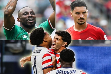 Chủ nhà World Cup gây ấn tượng, ĐT Mỹ "lột xác" nhờ nhà vô địch và á quân Cúp C1 (Clip 1 phút)