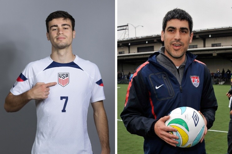 Giovanni Reyna là con trai của "Đội trưởng Mỹ" Claudio Reyna