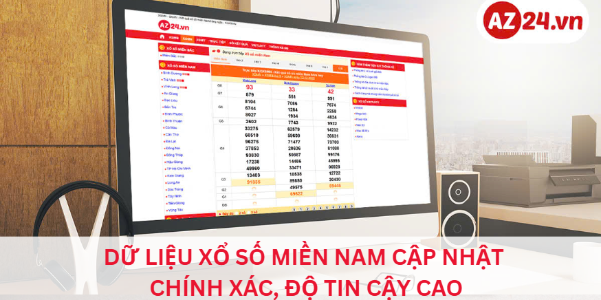 Dữ liệu SXMN cập nhật nhanh chóng, thuận tiện, đơn giản