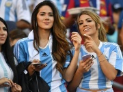 ĐT Argentina có fan nữ xinh đẹp nhất World Cup, fan tuyển Anh chỉ xếp thứ 10