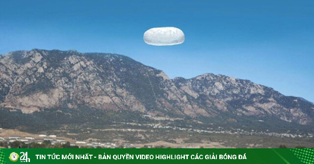 Mỹ tung bằng chứng chấn động về UFO "hình củ khoai tây" lơ lửng trên núi quân sự