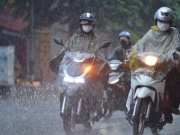 Miền Bắc bước vào đợt mưa dông, lũ trên các sông dâng cao