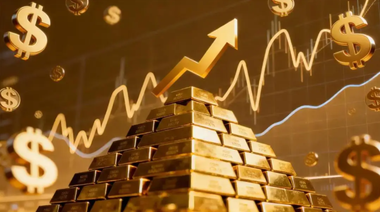 Dù giá vàng đã giảm xuống sát 4.000 USD/ounce nhưng một số chuyên gia dự báo kim loại quý này vẫn có thể hồi phục vào cuối năm. Ảnh: Baidu