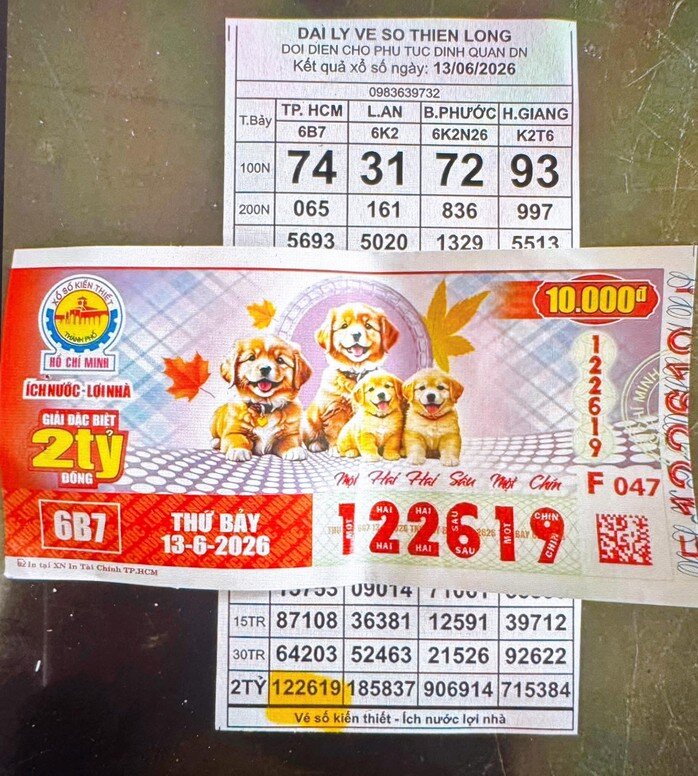 Chiều 14-6, lộ diện nhiều người trúng 2 giải độc đắc xổ số miền Nam - 1