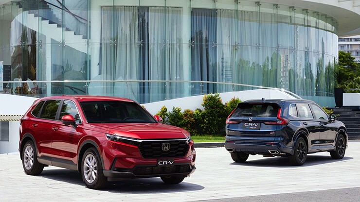 Honda CR-V e:HEV RS là cái tên hybrid đáng chú ý nhất của nhà Honda.
