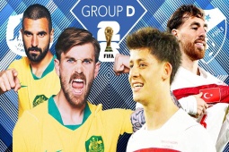 Trực tiếp bóng đá Australia - Thổ Nhĩ Kỳ: Chờ sao trẻ Guler tỏa sáng (World Cup)