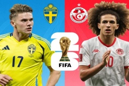 Trực tiếp bóng đá Thụy Điển - Tunisia: Chờ Gyokeres - Isak tỏa sáng (World Cup)