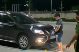 Dựng lại hiện trường vụ kéo lê thiếu tá CSGT gần 300m