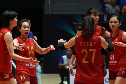Trực tiếp bóng chuyền nữ Kazakhstan - Việt Nam: Nỗ lực giành huy chương (AVC Nations Cup)