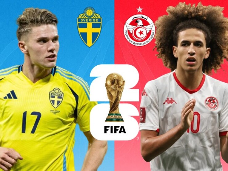 Trực tiếp bóng đá Thụy Điển - Tunisia: Chờ Gyokeres - Isak tỏa sáng (World Cup)