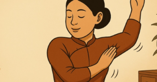 Mỗi ngày vỗ nách vài phút, nhận ngay loạt lợi ích sức khỏe bất ngờ