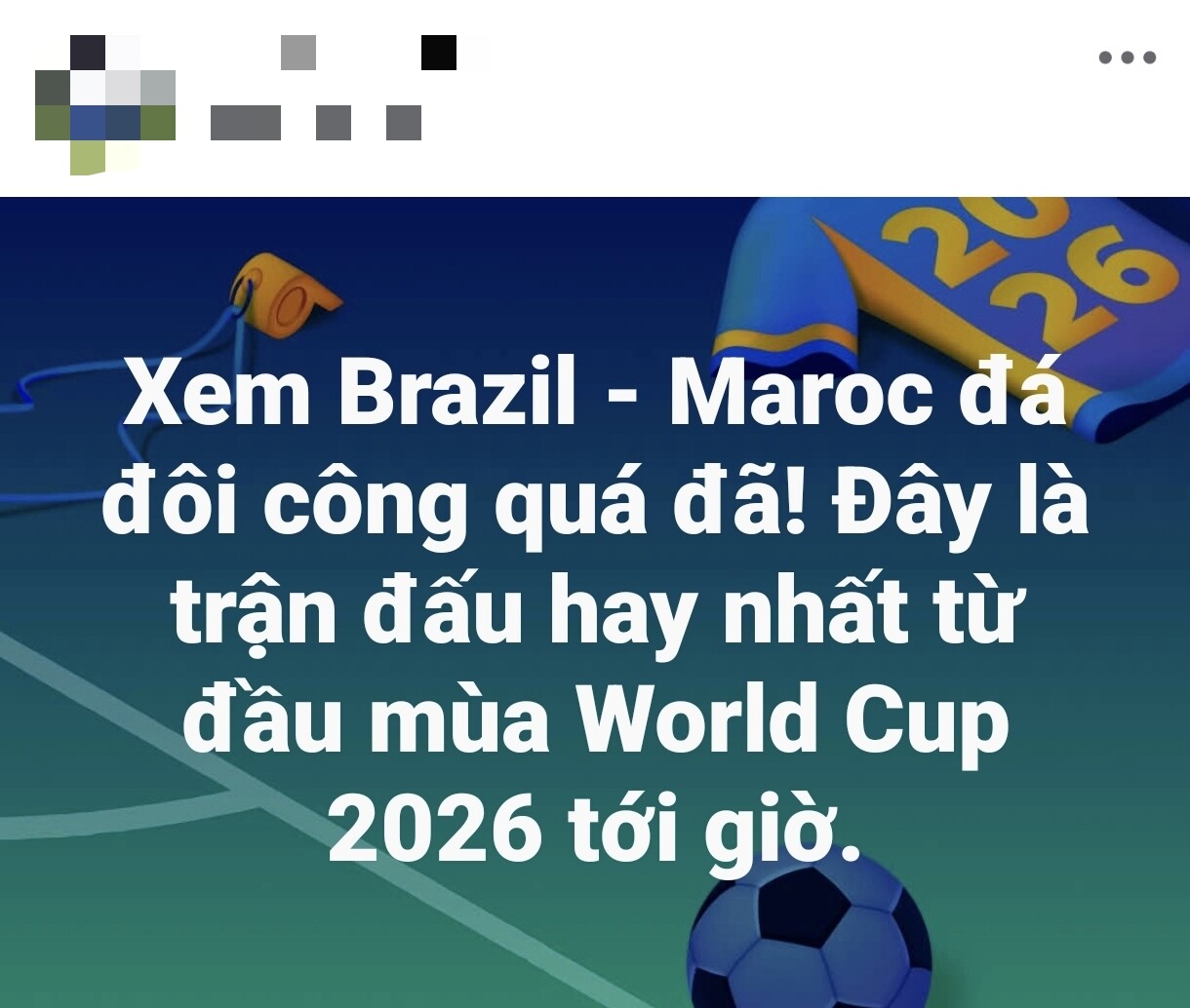 Dân mạng hết lời khen ngợi cho trận cầu hay giữa Brazil và Ma-rốc.