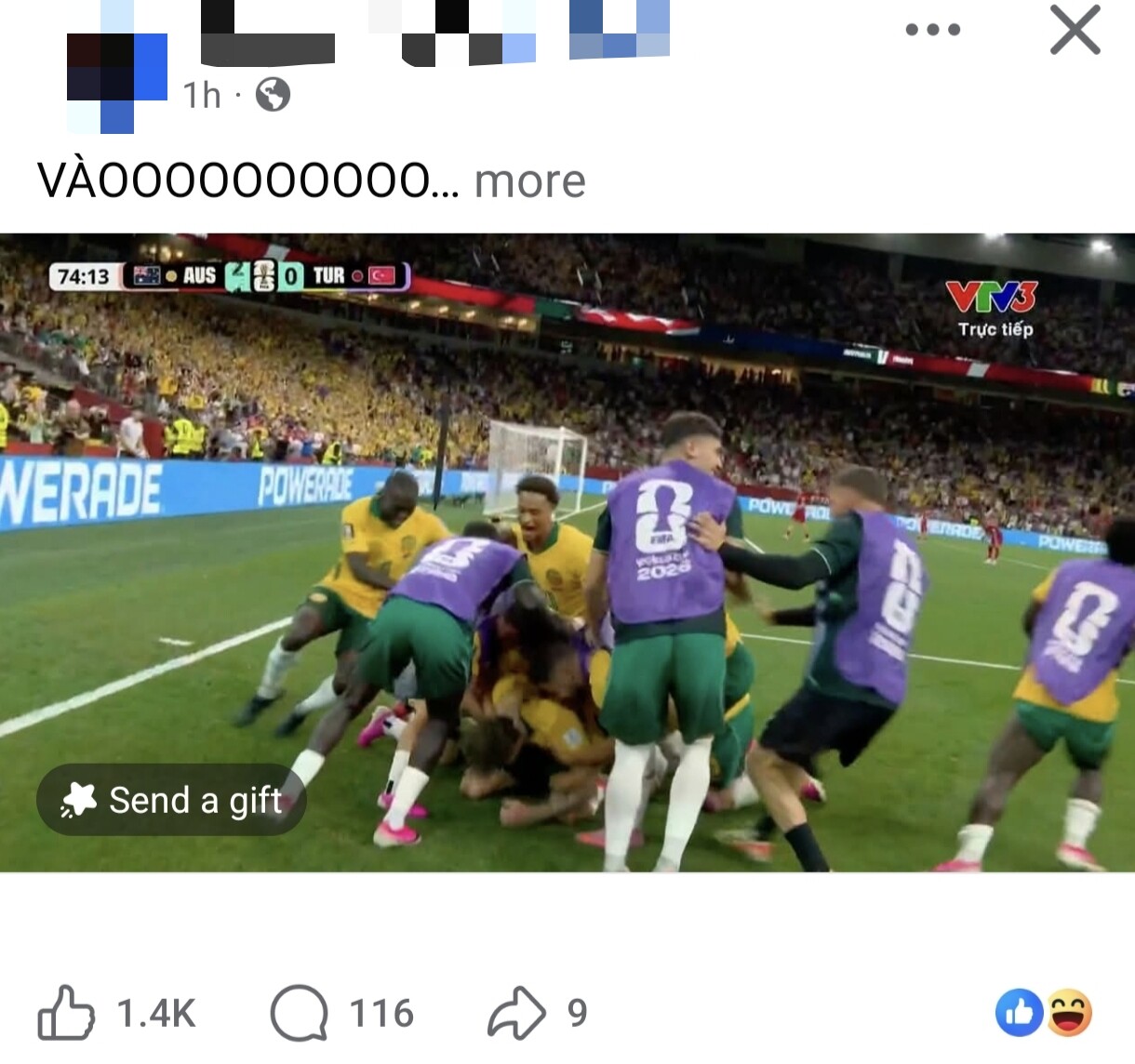 Hai bàn thắng của Australia trước đội bóng cực mạnh trên bảng xếp hạng FIFA, khiến dân mạng thảng thốt.