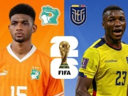 Trực tiếp bóng đá Bờ Biển Ngà - Ecuador: Bóng đá nhạc Rock liên châu lục (World Cup)