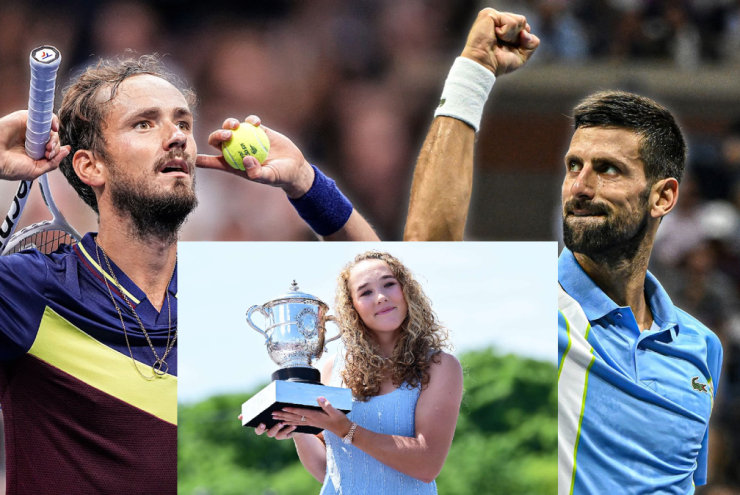 Medvedev vượt Djokovic, "Sharapova mới" lọt top 5 thế giới (Bảng xếp hạng tennis 15/6)