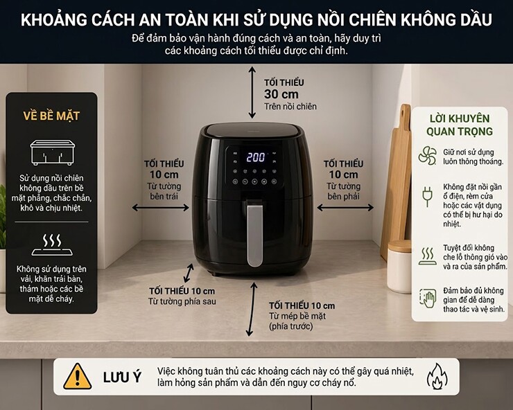 Một quy tắc không phải ai cũng biết với nồi chiên không dầu - 1