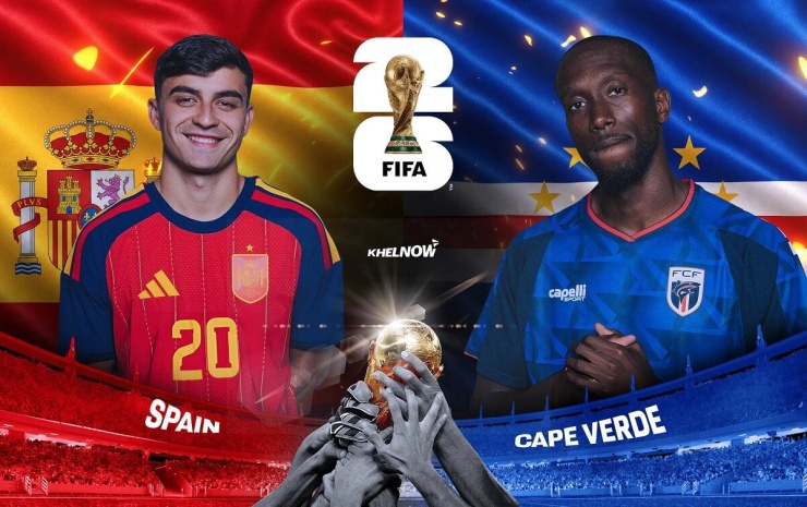 Sẽ là 'địa chấn' lớn, nếu Tây Ban Nha không thắng Cabo Verde. Ảnh: Khel Now