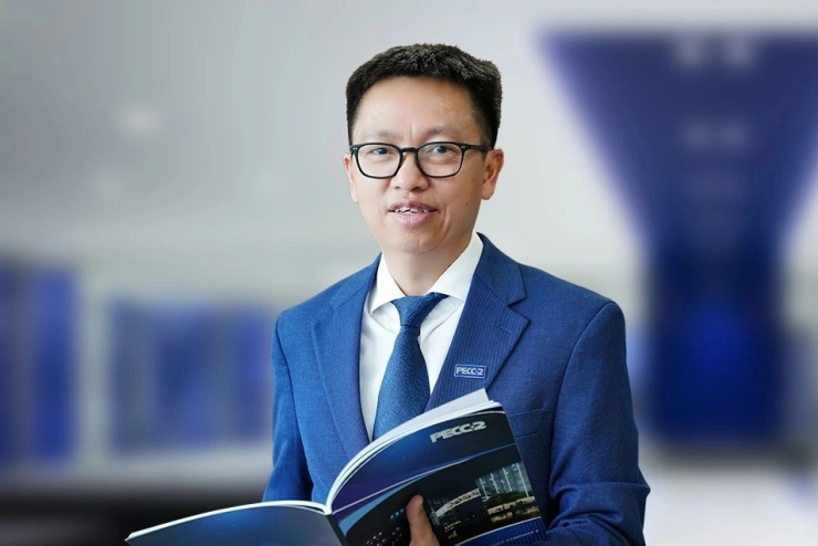 Chủ tịch Hội đồng quản trị PECC2 Nguyễn Chơn Hùng. Ảnh: PECC2